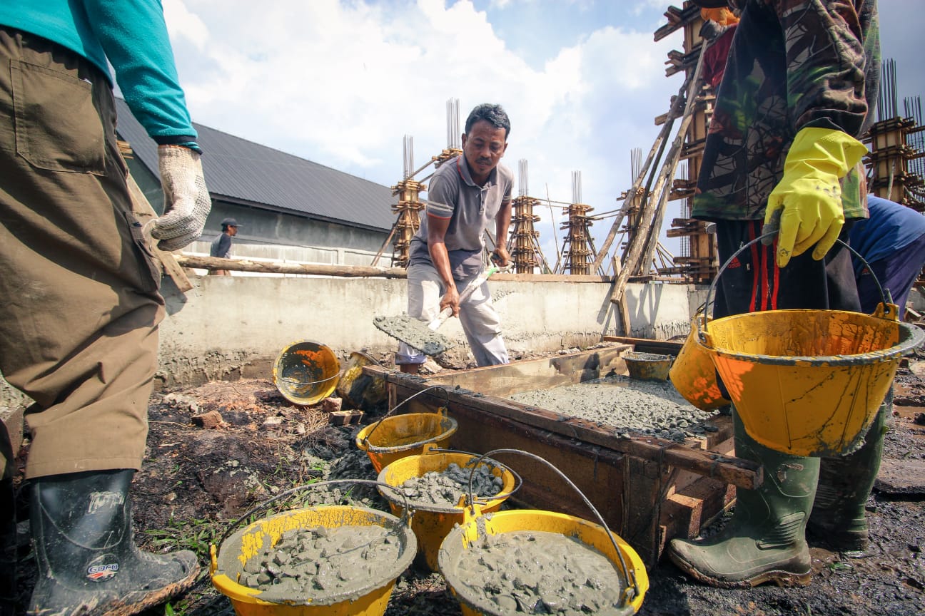 Progres Blok A (Asrama)